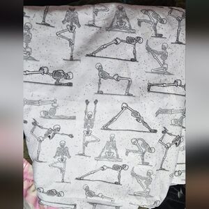 Skeleton Yoga Print Sheets - FULL